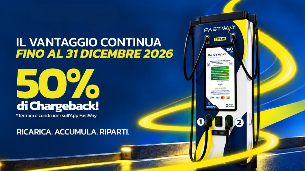 Il Chargeback FastWay continua fino al 31 dicembre 2026
